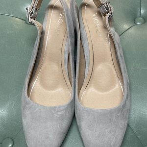 Vionic Nareen Slingback Heel - Women | Color: Grey | Size: 9